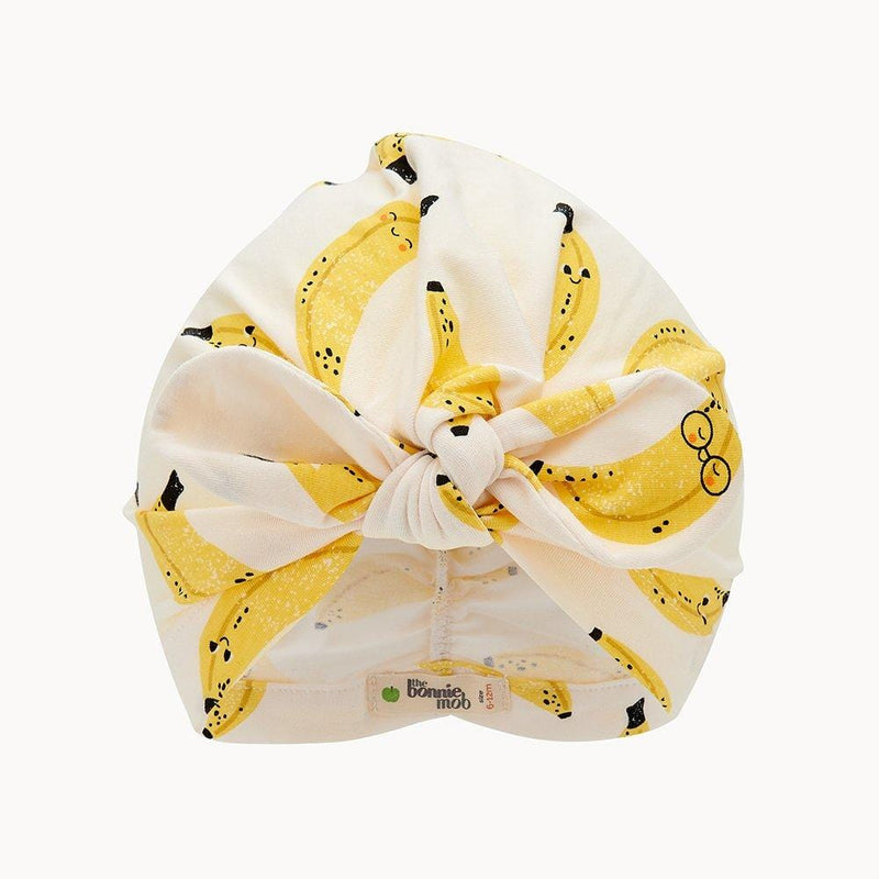 The Bonnie Mob Organic Cotton Unisex Plunge Banana Turban