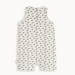 The Bonnie Mob Del Mar Sleeveless Organic Cotton Unisex Romper