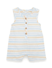 Purebaby Sand & Sky Organic Cotton Romper