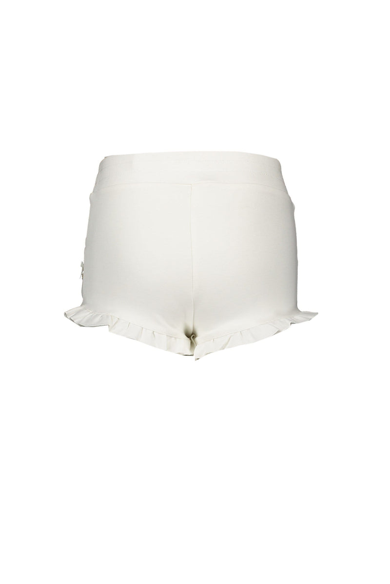 Le Chic Off White Jersey Shorts
