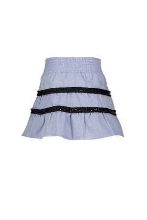 Le Chic Chambray Skirt