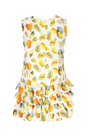 Le Chic Watercolor Seashell Dress