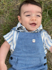 Me & Henry Chambray Overalls