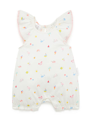 Purebaby Organic Cotton Romper