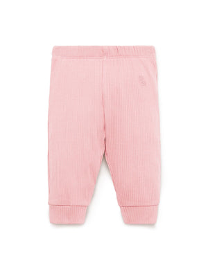 Purebaby Ribbed Organic Cotton Leggings