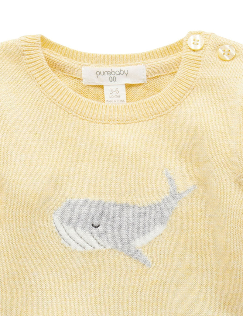 Purebaby Knit Organic Cotton Pullover