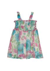 Isobella & Chole Chiffon Smocked Dress